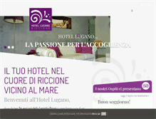 Tablet Screenshot of hotellugano.com